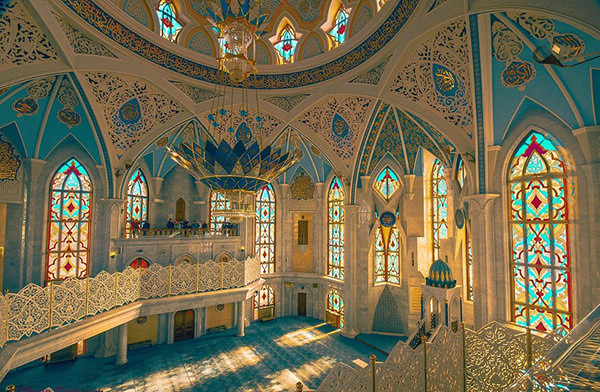 Тюльпан используется в архитектуре мечетей.