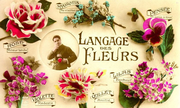 Флориография и мода на цветочные послания в Викторианскую эпоху.