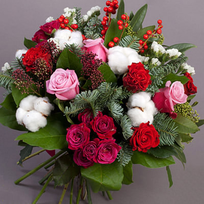 Купить цветы в интернет-магазине на Новый Год – быстро и удобно!