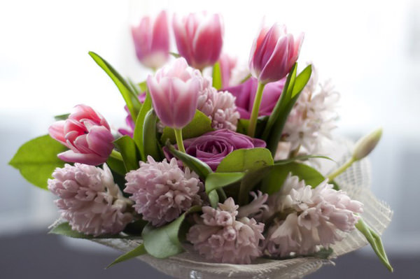 Букет из свежих цветов скажет получателю о вашем особенном отношении.