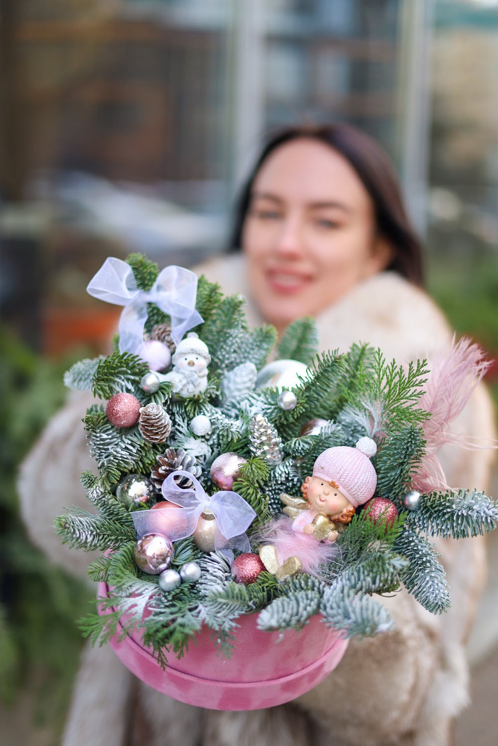 Зимняя композиция "Очарование" — изображение 2