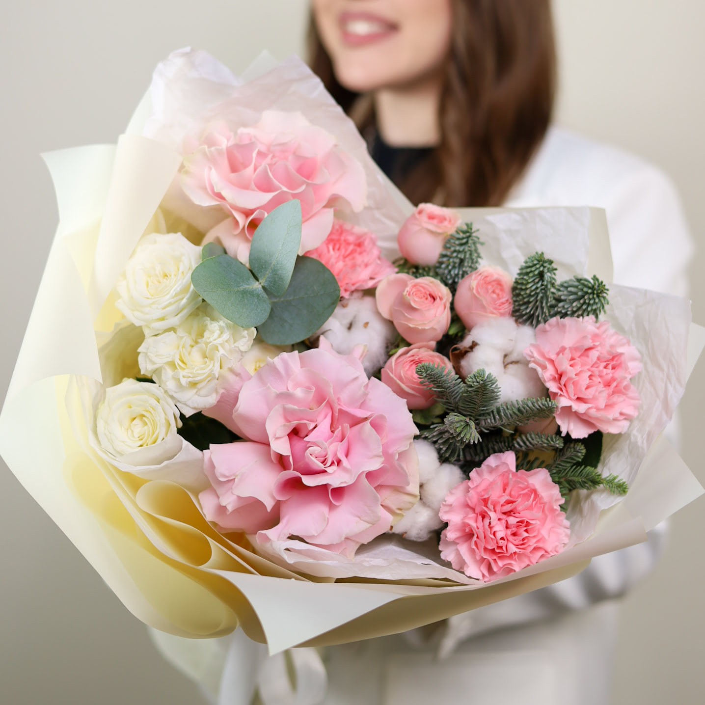 Воздушный букет с нобилисом