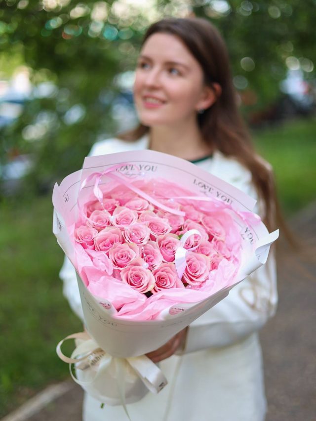 Букет нежных розочек — изображение 2