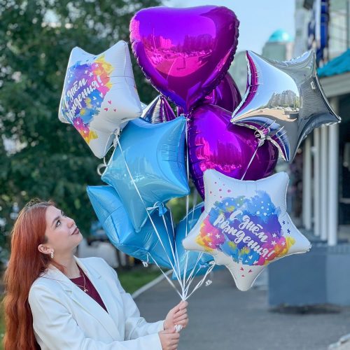 Шар с надписью