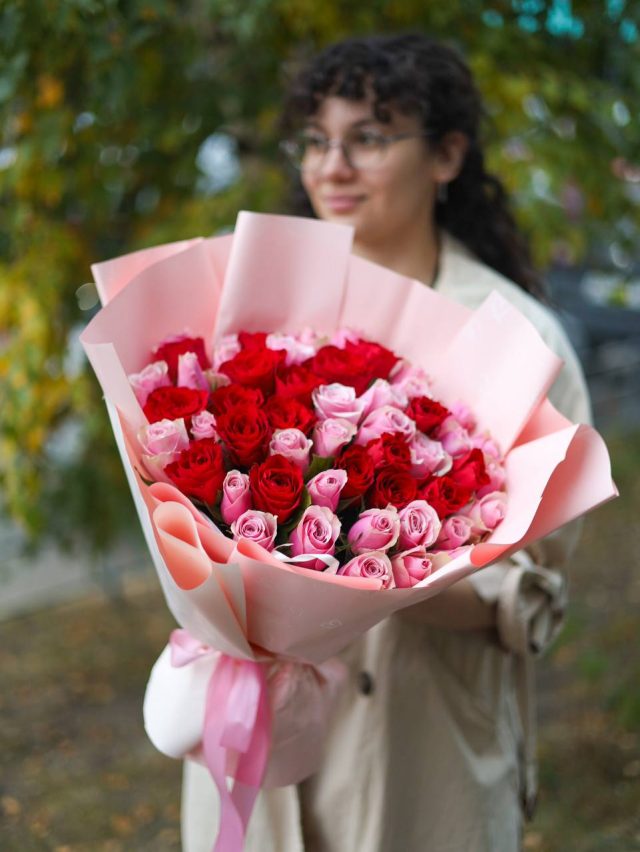 Букет из 51 розы — изображение 2