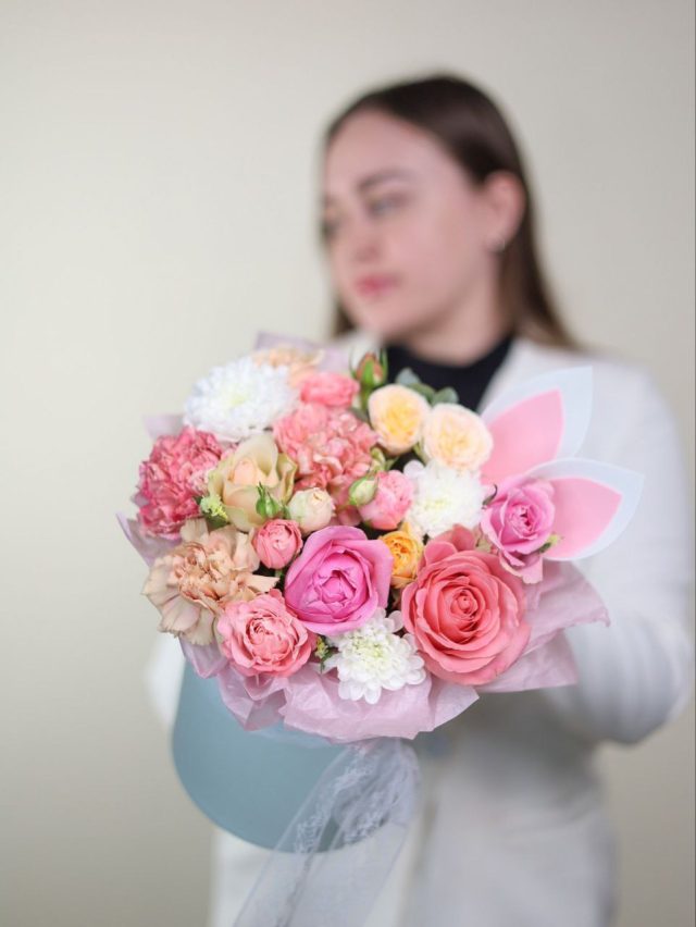 Чудесная композиция с розами — изображение 2