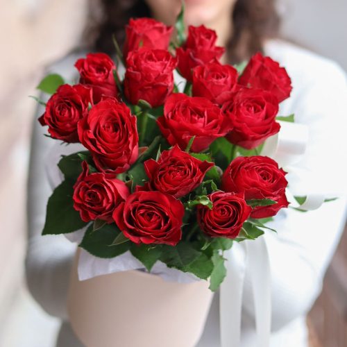 Потрясающая композиция роз