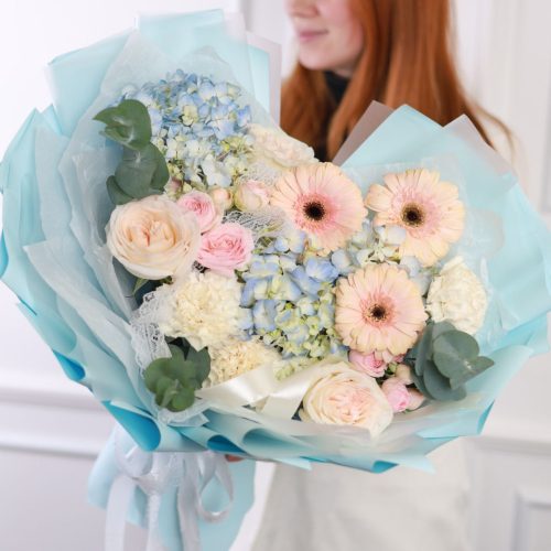 Великолепный букет с герберами