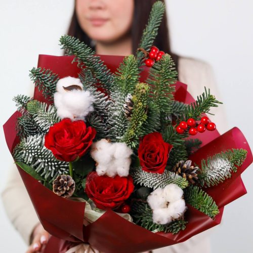 Потрясающий букет с нобилисом