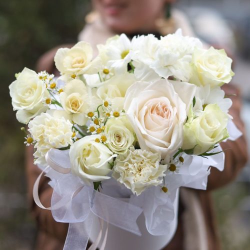 Ароматная композиция с пионовидной розой