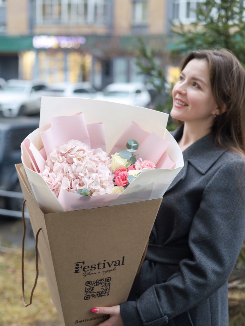 Стильный букет в нежной гамме — изображение 4