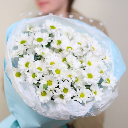 Букет ромашковидной хризантемы