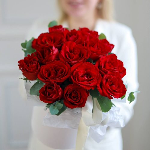 Потрясающая композиция роз