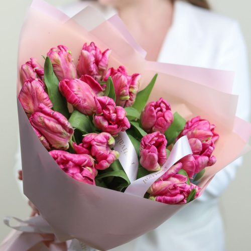 Прекрасный букет тюльпанов