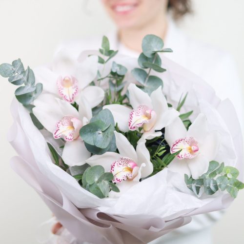 Букет тропических орхидей