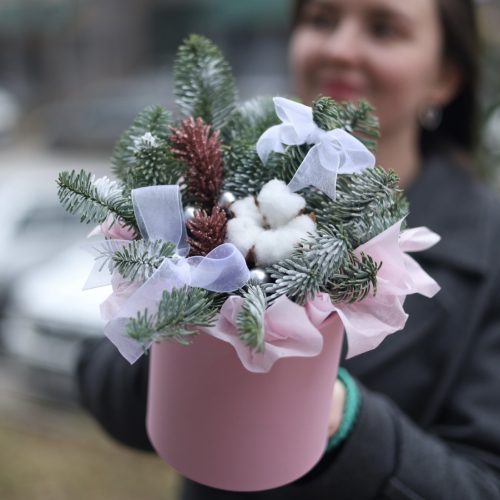 Милая зимняя композиция