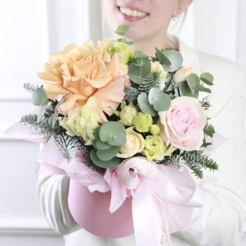 Милая композиция с французской розой