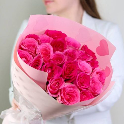 Очаровательный букет роз