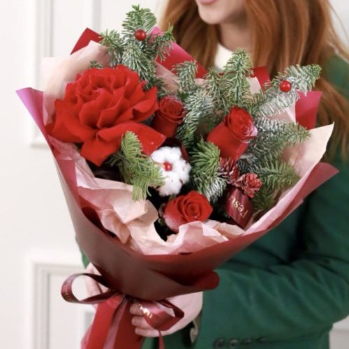 Букет " Рождественское настроение"