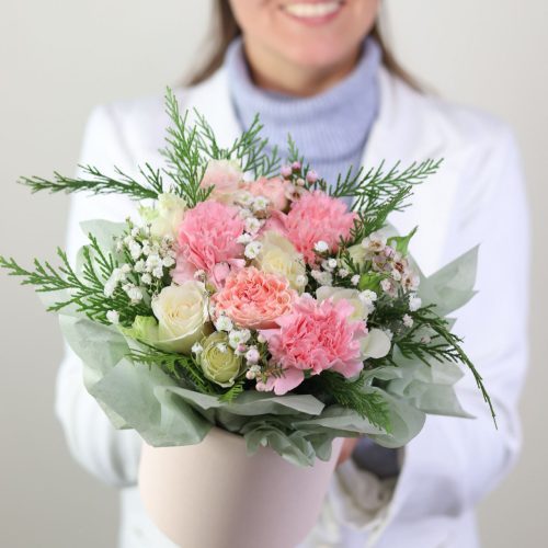 Чудесная композиция с гипсофилой