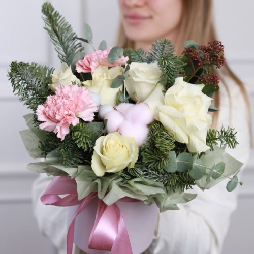 Милая композиция с французской розой