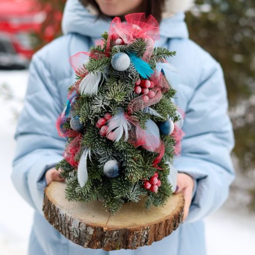 Новогодняя ёлочка из ароматной датской ели