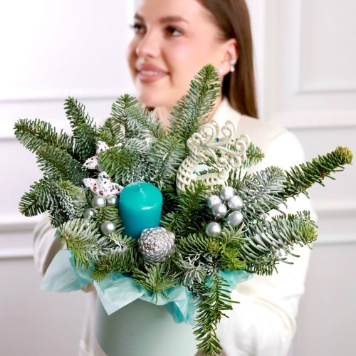 Милая зимняя композиция