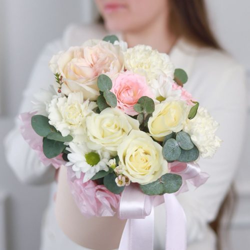 Милая композиция с ароматной розой