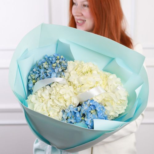 Букет воздушной гортензии