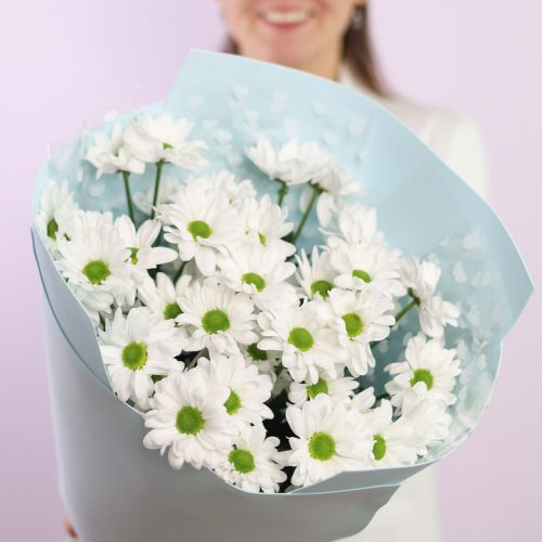 Букет пышной хризантемы