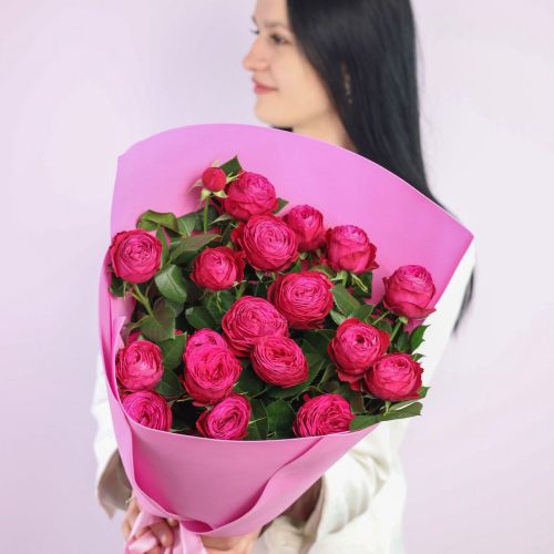 Потрясающие пионовидные кустовые розы