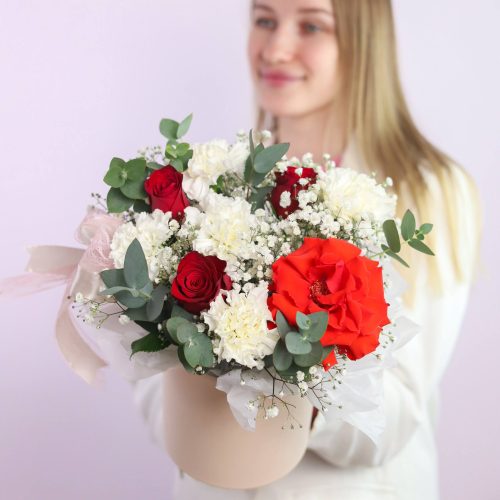 Композиция с французской розой