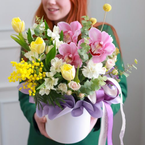 Ароматная композиция со стойкими цветами