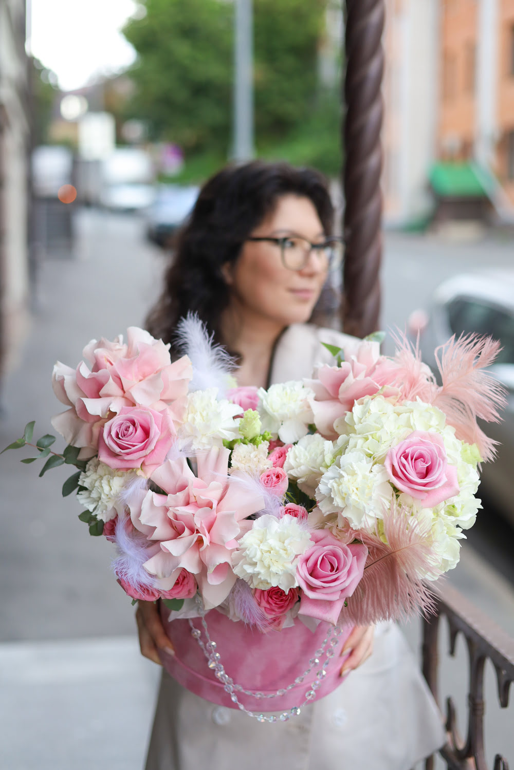 Воздушная авторская композиция с бусами — изображение 2